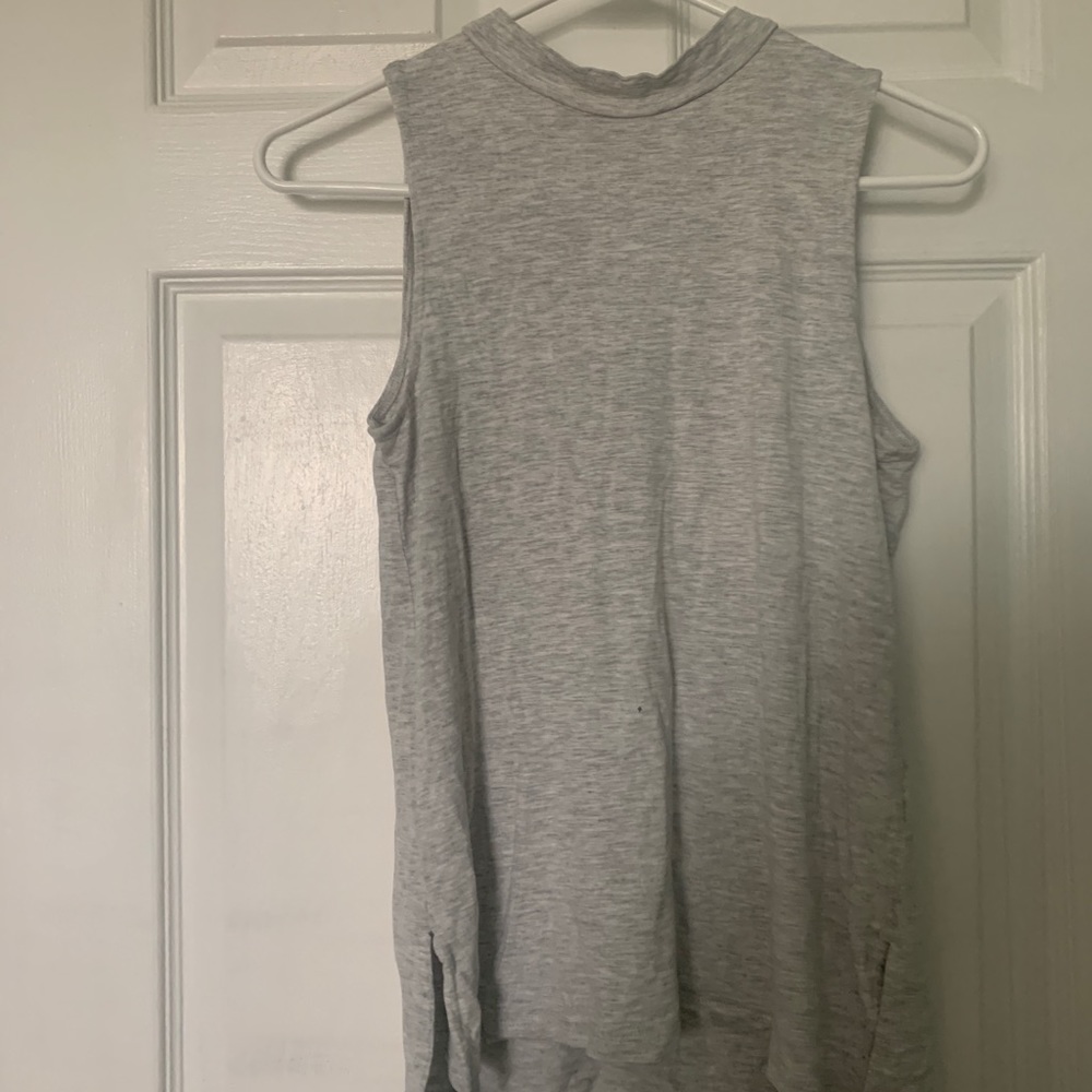 Banana Republic Mock-Neck Sleeveless Top